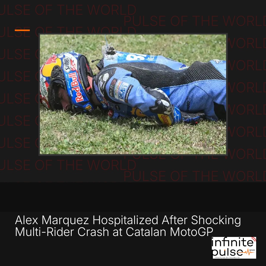 Alex Marquez Hospitalized After Shocking Multi-Rider Crash at Catalan MotoGP