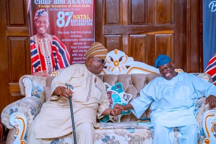 Bisi Akande Eulogizes Governor Ademola Adeleke   on His Birthday, Commends His Good Work in Ila-Orangun and Across Osun State