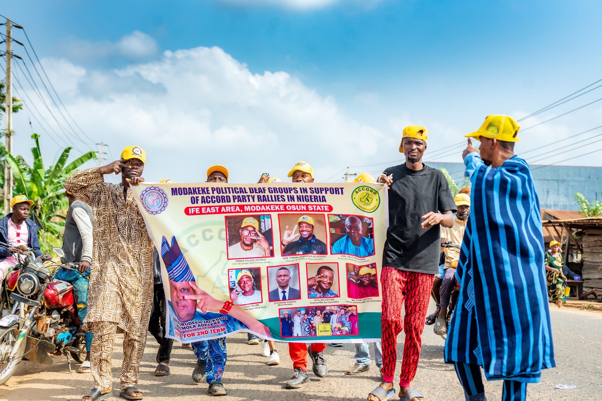 Inclusion 2026: Modakeke Deaf Group Rallies Support for Hon. Tomiwa Alatunse Ahead of Accord Party Primaries