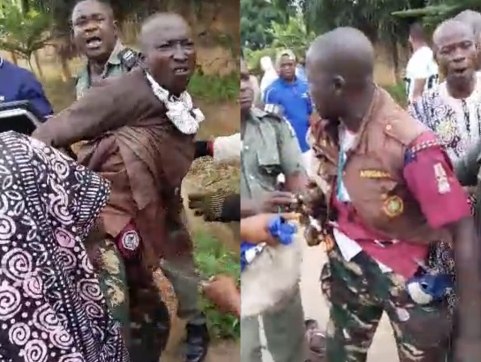 Suspicious Man in Military Camouflage Arrested Near Osun Government House