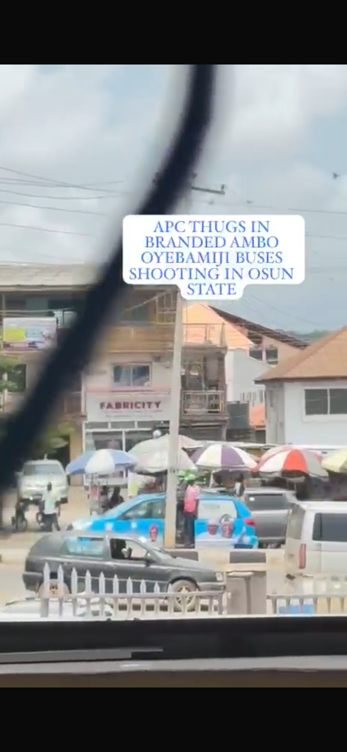 OSUN 2026: Video Exposes Chaos as APC Thugs Unleash Heavy Gunfire on Osogbo Residents Ahead of Guber Election