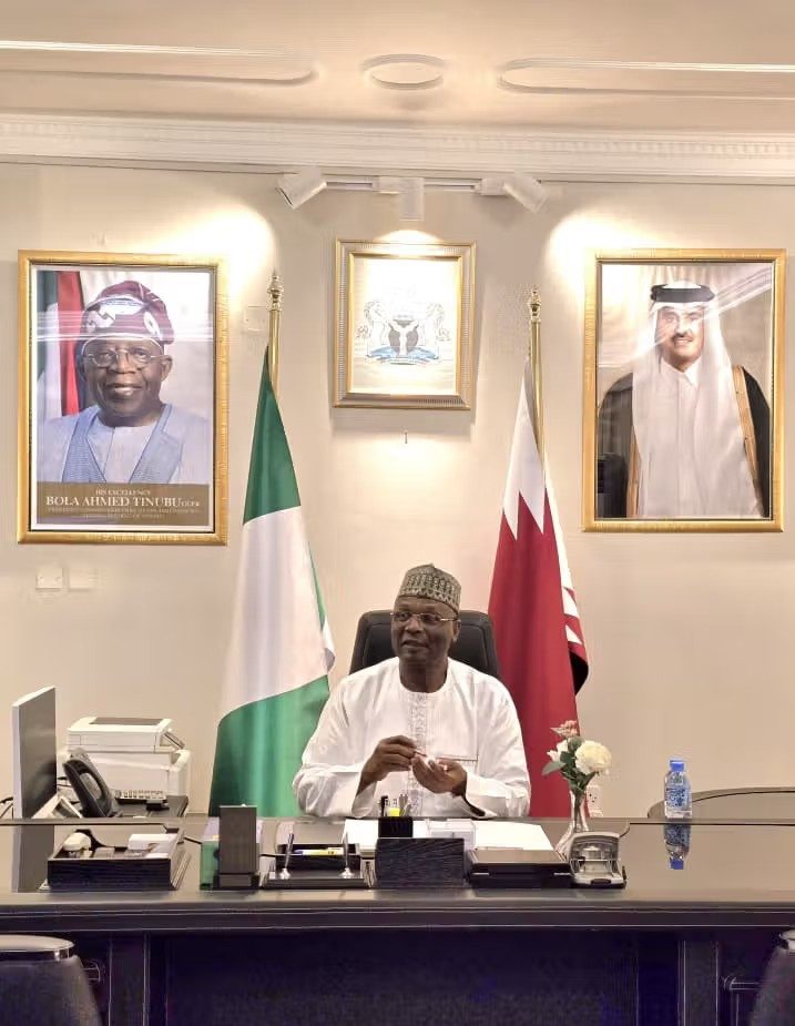 Former INEC Chairman Mahmood Yakubu Assumes Office as Nigeria’s Ambassador to Qatar