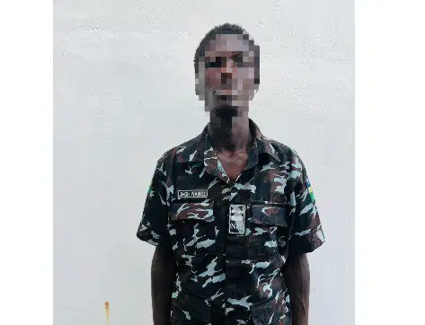 22-Year-Old Arrested for Impersonating Police Officer After Stealing Officer's Belongings in Lagos