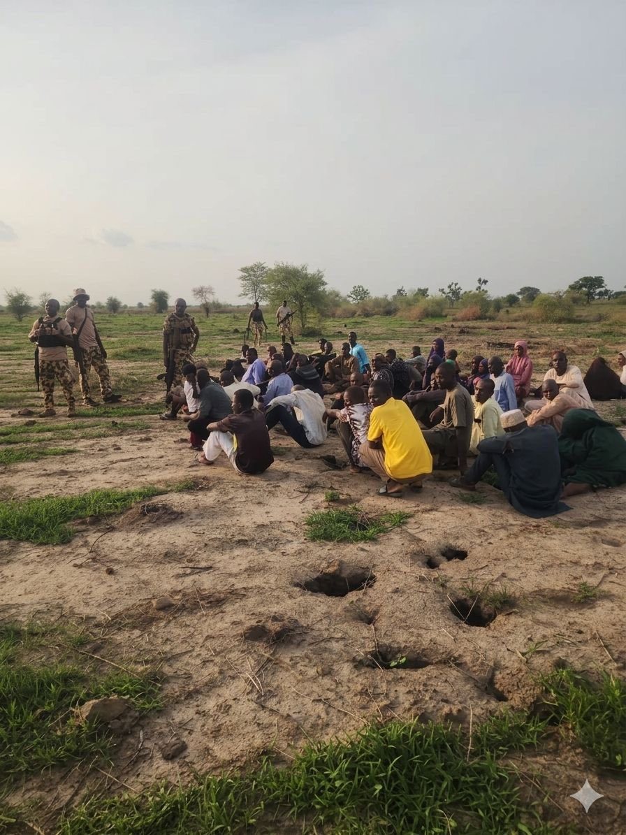 Troops Crush ISWAP Roadblock, Rescue 53 Hostages, Recover Eight Vehicles in Borno