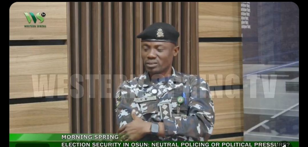 “WE TAKE ORDERS FROM THE IG, NOT POLITICAL ACTORS LIKE  THE GOVERNOR” — OSUN POLICE