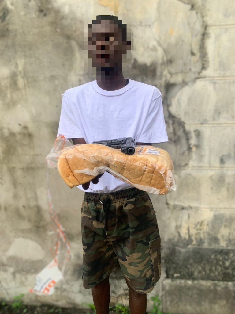 Police Arrest Man After Gun Allegedly Found Hidden Inside Loaf of Bread in Rivers